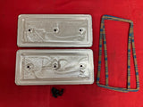 Side covers 292 NESI POWER POLISHED Inline 6 Chevy CNC Billet machined