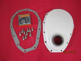 Front cover finned aluminum 216 235 Inline 6 Chevrolet  Custom